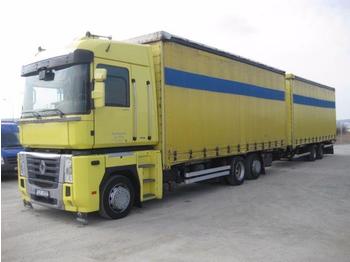 Container transporter/ Swap body truck Renault Magnum 480.24 Zug mit Anhänger Wecon: picture 1