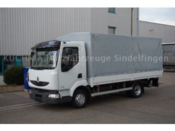 Curtainsider truck for transportation of drinks Renault Midlum 180dxi Getränkepritsche 5m LBW orig. 36Tk: picture 1