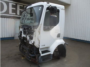 Cab chassis truck Renault Midlum 220 DXI , Damage Cabine with engine , For Parts Only: picture 1
