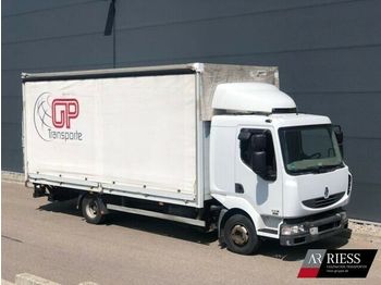 Curtainsider truck Renault Midlum 22.08_Pritsche_Plane_LBW_1.5T: picture 1