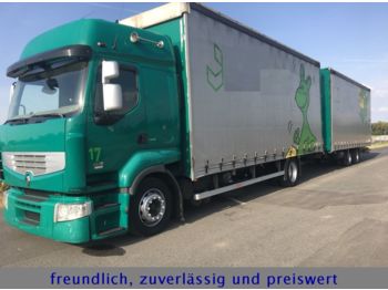 Curtainsider truck Renault PREMIUM 460 * RETARDER*JUMBO ZUG * MIT ANHÄNGER*: picture 1