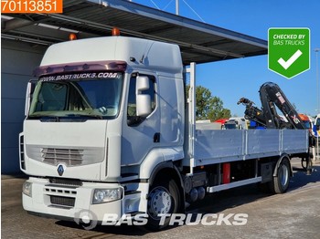 Dropside/ Flatbed truck Renault Premium 440 4X2 Manual DXi Euro 3 HIAB 144B-2 HiDUO: picture 1