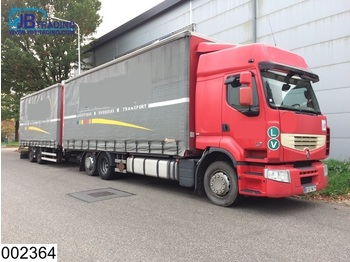 Curtainsider truck Renault Premium 450 Dxi 6x2, EURO 5, Airco, Jumbo, Combi: picture 1
