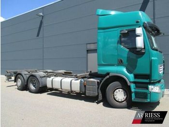 Container transporter/ Swap body truck Renault Premium 6x2 EEV-BDF-lenkbare Liftachse-AHK: picture 1