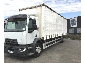 Curtainsider truck Renault Renault Gamme D 280.18 DTI 8: picture 1