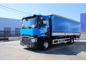Curtainsider truck Renault T380 + euro 6: picture 1