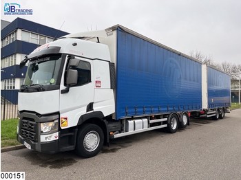 Curtainsider truck Renault T 460 6x2, EURO 6, Through-loading system, Combi: picture 1