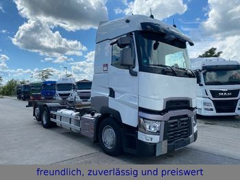 Container transporter/ Swap body truck Renault * T 520 * COMFORT * WECHSELLFAHRGESTELL * ACC *: picture 1