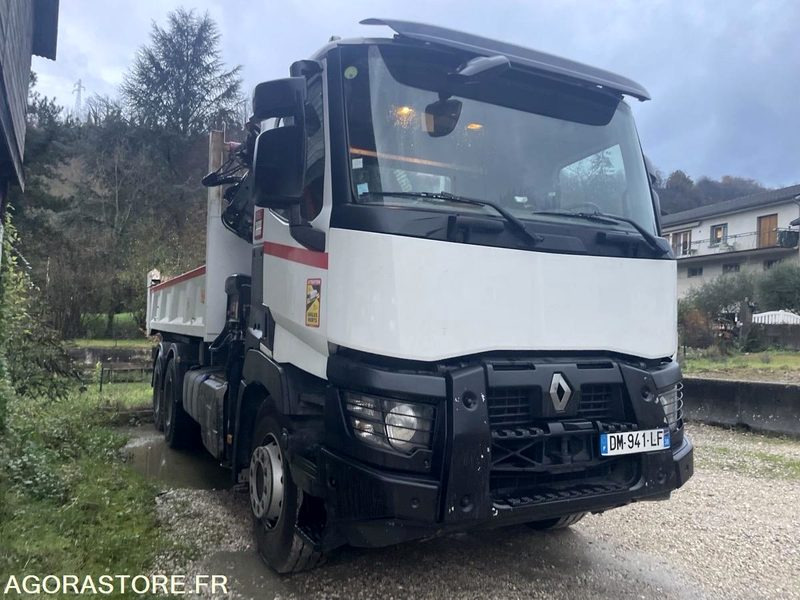 Truck Renault trucks C460 10t BENNE GRUE - 2014 - 347103 -DM941LF