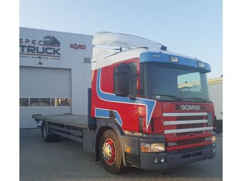 Dropside/ Flatbed truck SCANIA 124L360, Mechanical Pumpe: picture 1