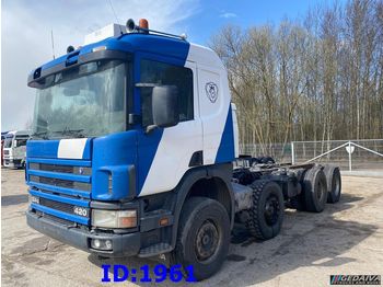 Cab chassis truck SCANIA 124 8x4 Full steel: picture 1