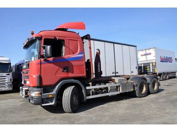 Hook lift truck SCANIA 164 480: picture 1