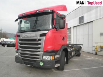 Container transporter/ Swap body truck SCANIA G410 LB 4X2: picture 1