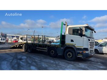 Dropside/ Flatbed truck SCANIA G 410: picture 1