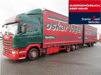 Curtainsider truck SCANIA G 410 LB6X2*4MLB Pritsche Plane AHK SCR only: picture 1
