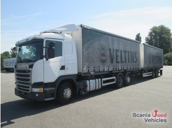 Beverage truck SCANIA G 410 LB6x2*4MNB -Getränkekomplettzug-2x LBW 2,5t: picture 1