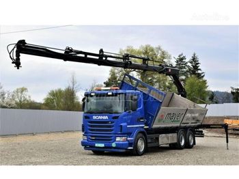 Tipper, Crane truck SCANIA G 420: picture 1
