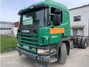 Cab chassis truck SCANIA P124 420 GB6X2 Hydraulic: picture 1