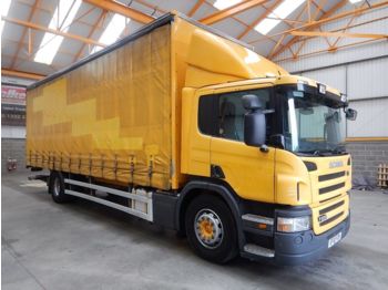 Curtainsider truck SCANIA P230, 4 X 2 CURTAINSIDER - 2010 - EF10 PZB: picture 1