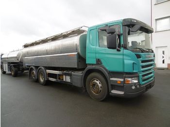 Tank truck for transportation of food SCANIA P380: picture 1