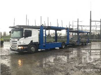 Autotransporter truck SCANIA P380 COE: picture 1