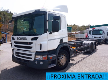 SCANIA P410 E6 (Chassis) - Cab chassis truck: picture 1