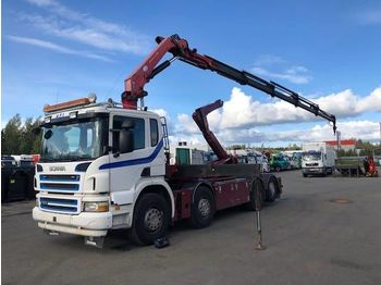 Hook lift truck SCANIA P420: picture 1