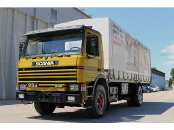 Curtainsider truck SCANIA P93.280 Blatt Blatt Telma NUR 326 TKM!!!: picture 1