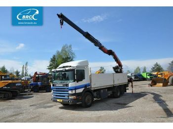 Dropside/ Flatbed truck SCANIA P 114: picture 1
