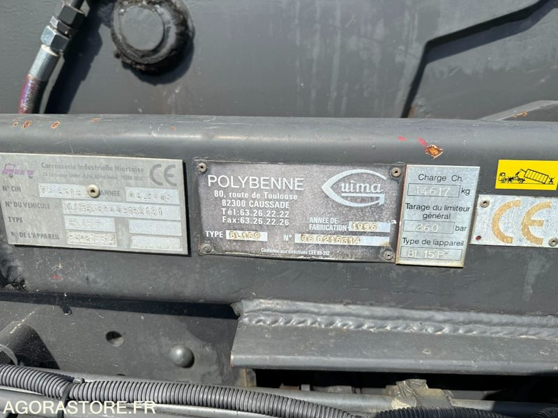 Truck SCANIA P 380 - 2008 - 517 425km