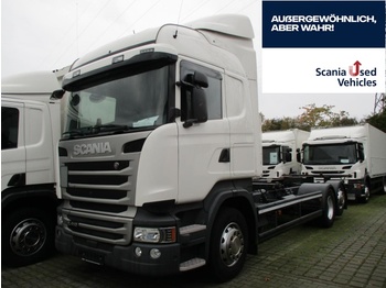 Container transporter/ Swap body truck SCANIA R410 LB6X2MNB: picture 1