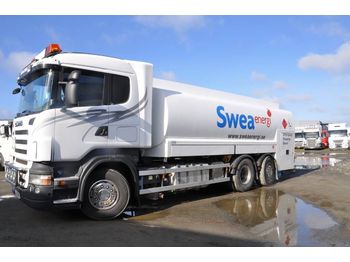 Tank truck for transportation of fuel SCANIA R420LB6X2*4MNB: picture 1
