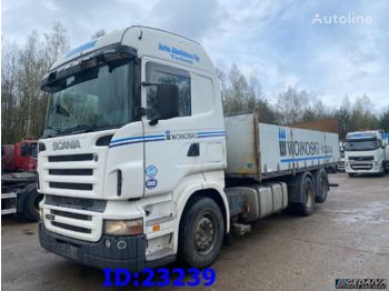 Dropside/ Flatbed truck SCANIA R420 6X2 - Manual - Place for crane: picture 1