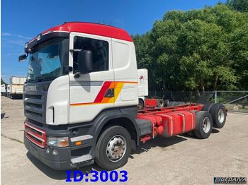 Cab chassis truck SCANIA R420 6x2 - Manual - Full Steel -: picture 1