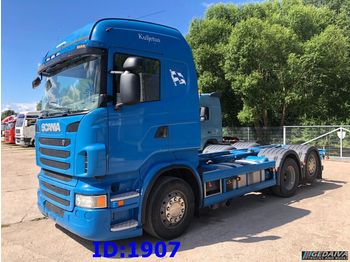 Cab chassis truck SCANIA R440 6x2 Steel front Chassis: picture 1