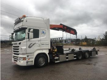 Dropside/ Flatbed truck SCANIA R480: picture 1