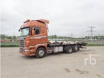 Dropside/ Flatbed truck SCANIA R480 6x2: picture 1