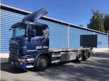 Container transporter/ Swap body truck SCANIA R500: picture 1