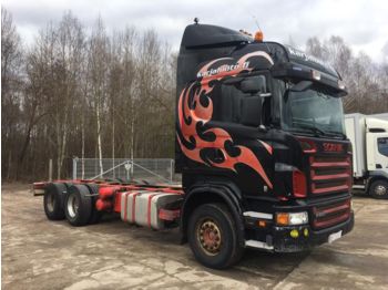 Cab chassis truck SCANIA R500 6x4 MANUAL: picture 1
