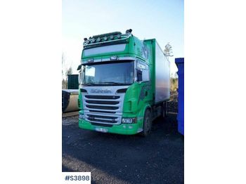 Box truck SCANIA R560LB6X2MNA Wood chip truck: picture 1