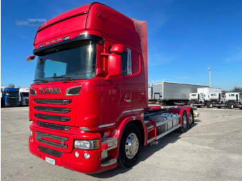 Container transporter/ Swap body truck SCANIA R 580