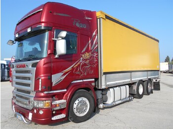 Curtainsider truck SCANIA R620: picture 1
