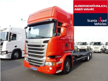 Container transporter/ Swap body truck SCANIA R 410 LB6X2MLB: picture 1
