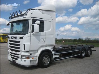 Container transporter/ Swap body truck SCANIA R 440 Highline 6x2-2: picture 1
