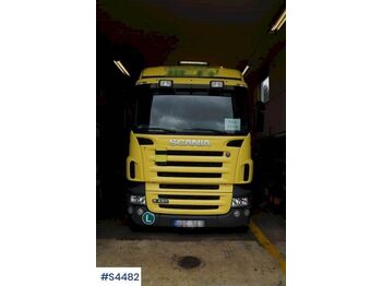 Box truck SCANIA Vabis R420 Truck with trailer: picture 1