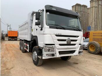 Tipper for transportation of heavy machinery SINOTRUK HOWO Dump truck 371 6x4: picture 1