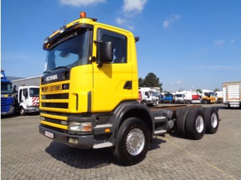 Cab chassis truck Scania 124C 420 + Manual + Retarder + 6x4: picture 1