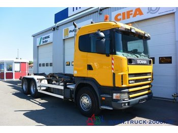 Hook lift truck Scania 124G470  6x4 Multilift Knick- Schub Haken 25 to.: picture 1