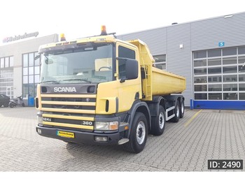 Tipper Scania 124.360 Day Cab, Euro 2, full steel suspension: picture 1