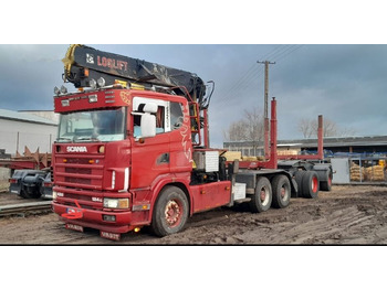 Timber truck SCANIA 124